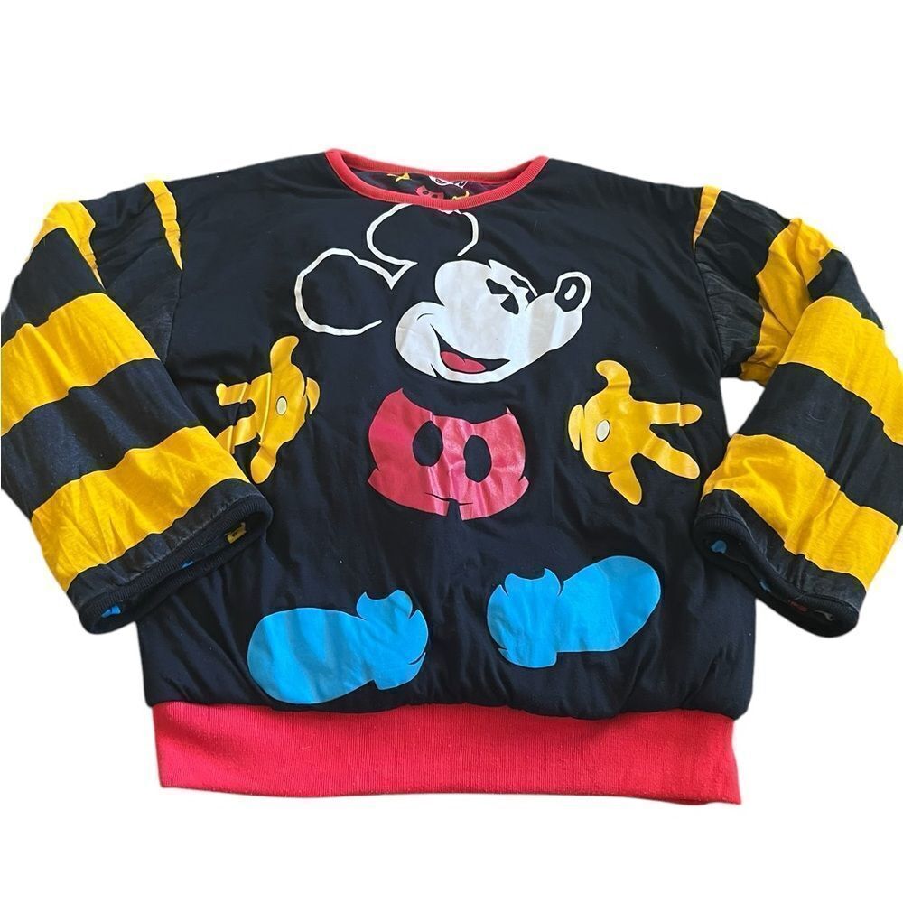 Mickey and comes y2k vintage reversible sweatshirt